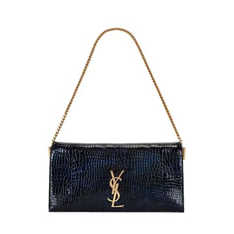 ysl crocodile purse|ysl kate reversible bag.